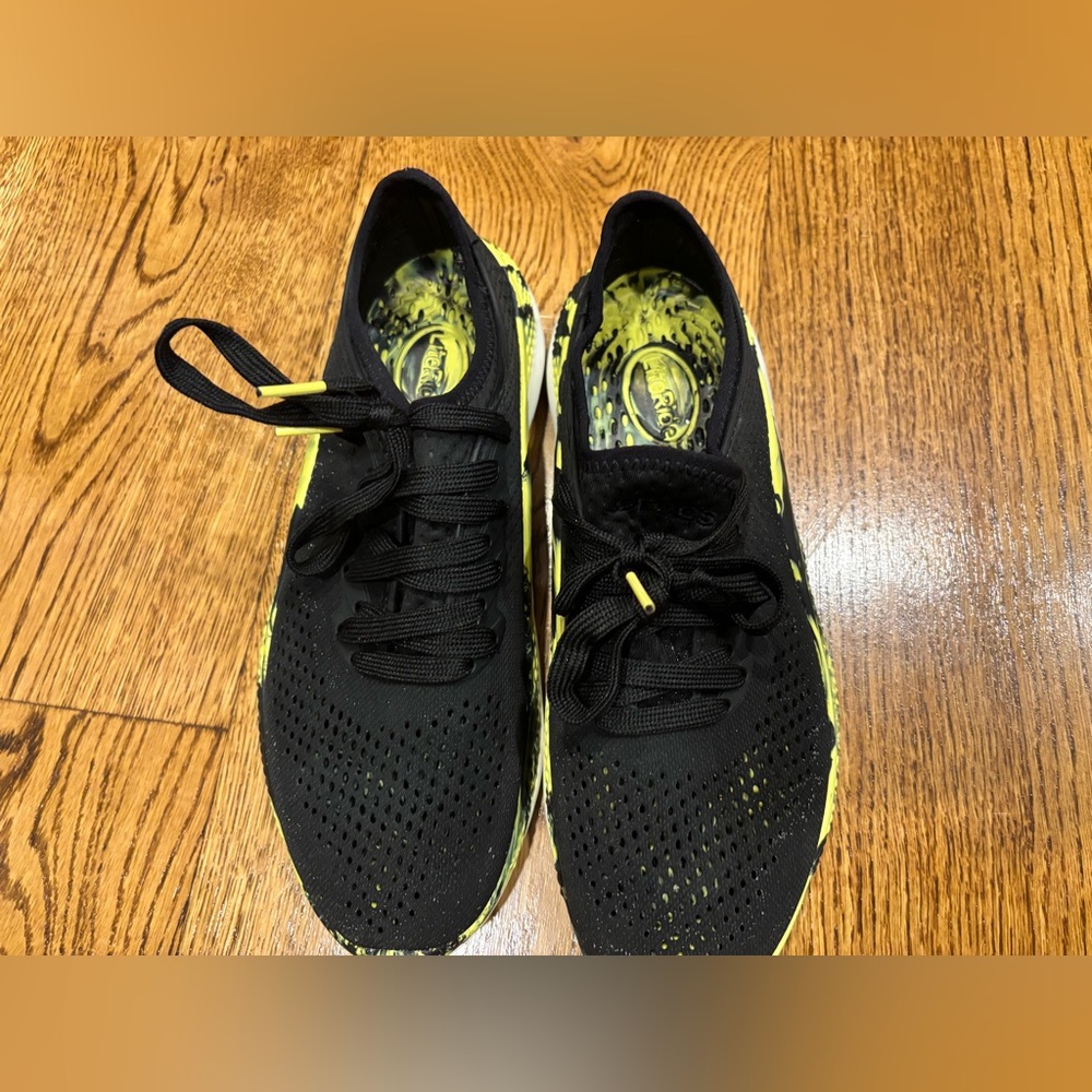 Croc Literide 360 Pacer Marbled Shoes Yellow Sneaker Men Size 7 Women Size 8.5 - Picture 2 of 6